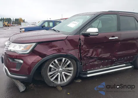 2018 Ford Explorer Platinum z USA, uszkodzony, nr VIN 1FM5K8HT6JGC00947